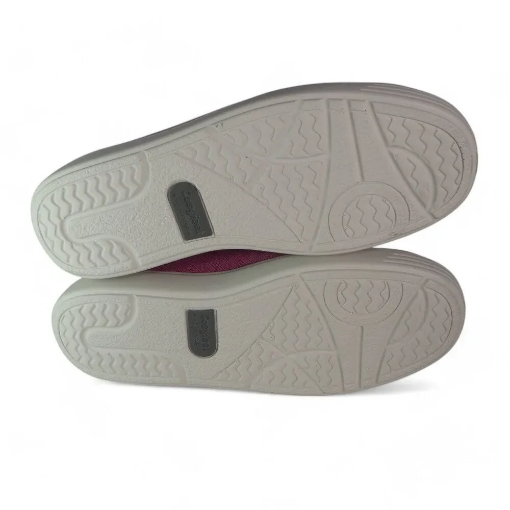 Cosyfeet Kama Extra Wide (Extra Roomy) Lace-up Comfort Shoes‎ Pink Women's 6